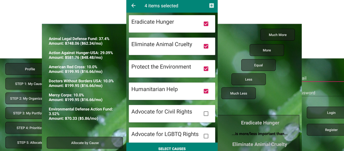 App Screenshots
